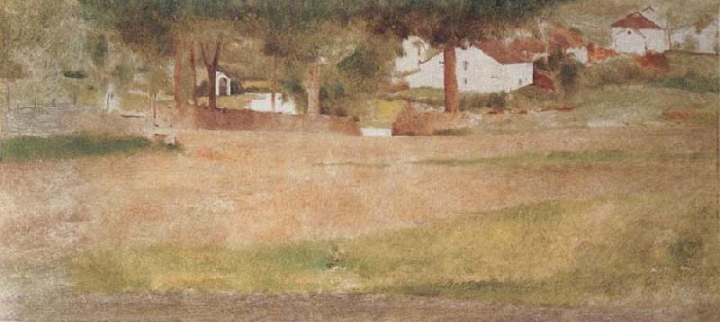 View From the Bridge at Fosset, Fernand Khnopff